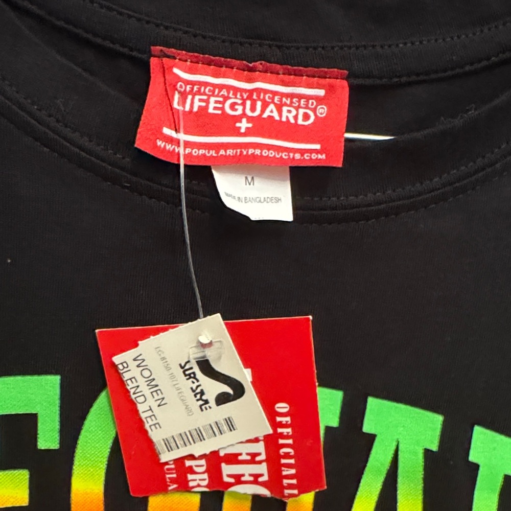 Lifeguard® Miami Beach T-Shirt 🌴🏖️. New with tag - Picture 2 of 2